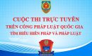 VIBM: HƯỞNG ỨNG THAM GIA CUỘC THI TRỰC TUYẾN TRÊN CỔNG PHÁP LUẬT QUỐC GIA TÌM HIỂU HIẾN PHÁP VÀ PHÁP LUẬT