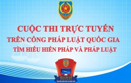 VIBM: HƯỞNG ỨNG THAM GIA CUỘC THI TRỰC TUYẾN TRÊN CỔNG PHÁP LUẬT QUỐC GIA TÌM HIỂU HIẾN PHÁP VÀ PHÁP LUẬT